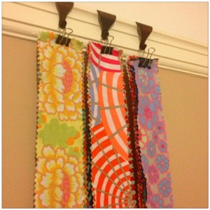 A Passion For Patchwork - Strip Storage Idea