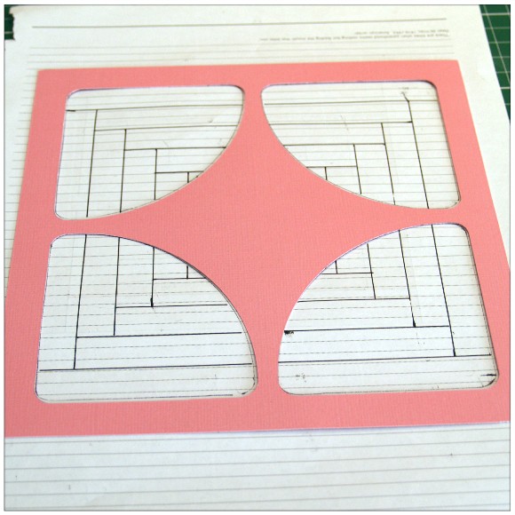 Sugar and Spice Card - Pattern and Frame