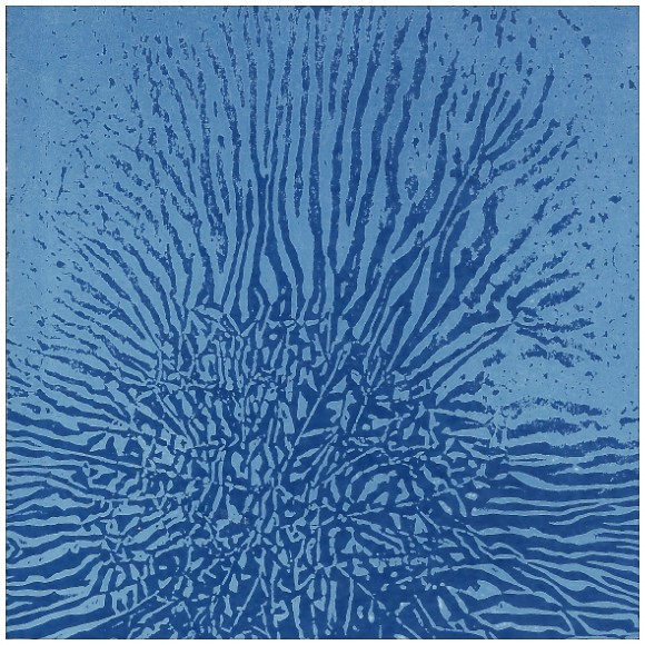 Wax Resist Technique - Isolated Scrunching