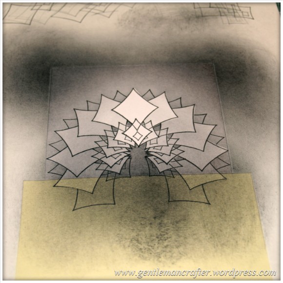 Good Luck Card - Stamping and Ink Blending Step - 8