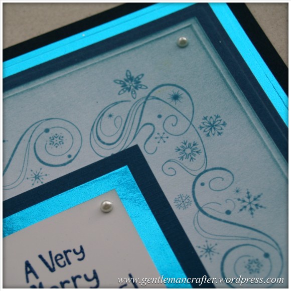 Inkadinkado Stamping Gear - Working With Squares and Rectangles - Card Idea - 8 Inch Square Christmas Card 3