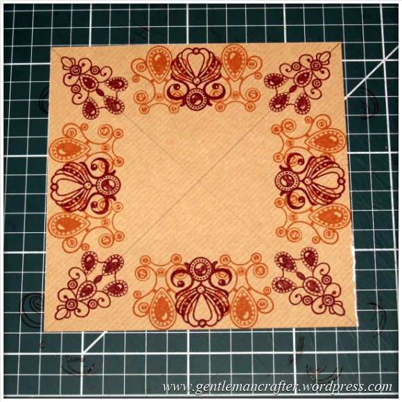 Inkadinkado Stamping Gear - Working With Squares and Rectangles - Straight Aligned - Stage 5