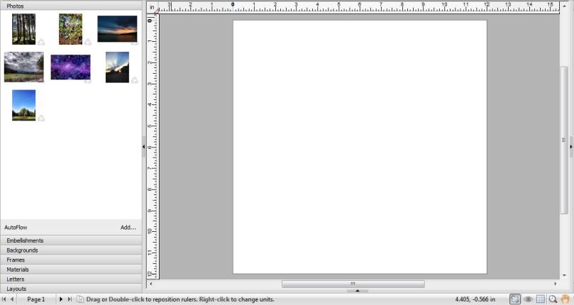 Blending Photos Into A Background In Serif Craft Artist - Adding Photos