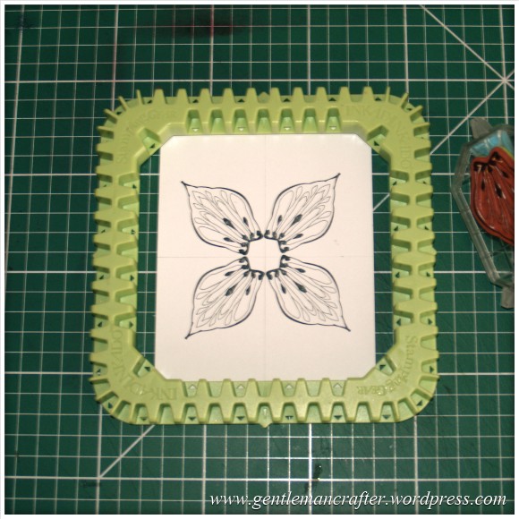 Making Dimensional Flowers with Inkadinkado Stamping Gear - (2)