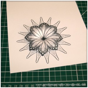 Making Dimensional Flowers with Inkadinkado Stamping Gear - Finished Flower - 8