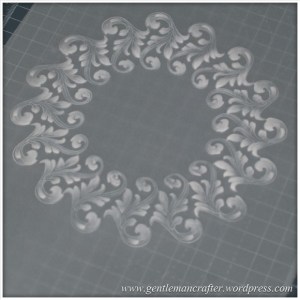 Parchment Craft With The Inkadinkado Stamping Gear - 1