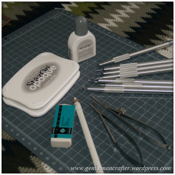 Parchment Craft With The Inkadinkado Stamping Gear - Tools