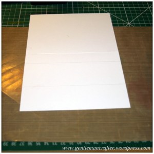 Simple Single Layer Stamping With Inkadinkado Stamping Gear - 1