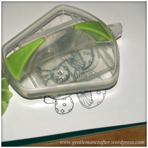 Using Unmounted Stamps With The Inkadinkado Stamping Gear - Test Stamp Visibility