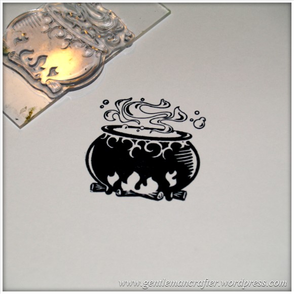 Happy Halloween - An Inkadinkado Stamping Gear Project - 1