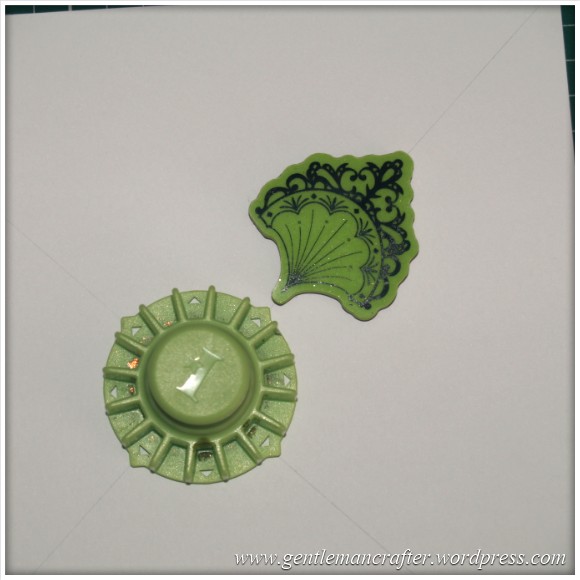 Inkadinka-Doily Card - An Inkadinkado Card - Stamp Placement