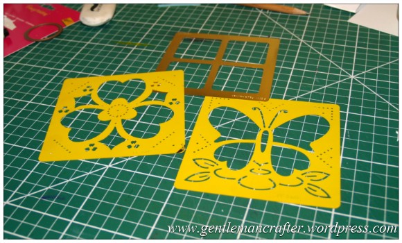 Old Dog, New Tricks - Using Old Stencils For Zentangled Cards - Stencils