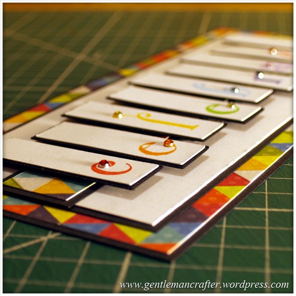 A Reason To Celebrate - A Card Using Inkadinkado Gemstone Alphabet Stamps - Step  (5)