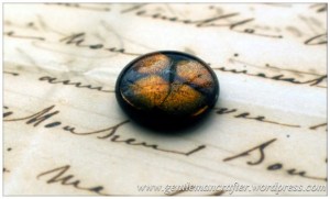 Making Microwave Fused Glass Cabochons - Cabochon 2