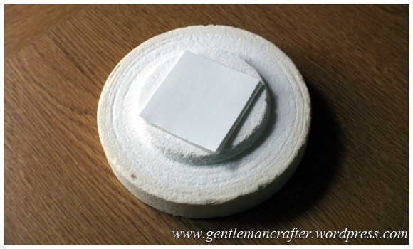 Making Microwave Fused Glass Cabochons - Fusing Process - Step 1