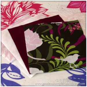 Fabric Friday - Making A Fabric Bowl - Step 1