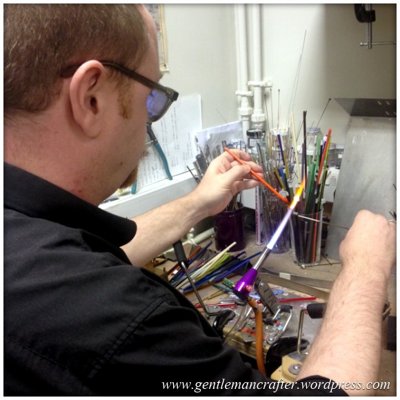 Glass Bead Making With Helen Chalmers - John Bloodworth 2