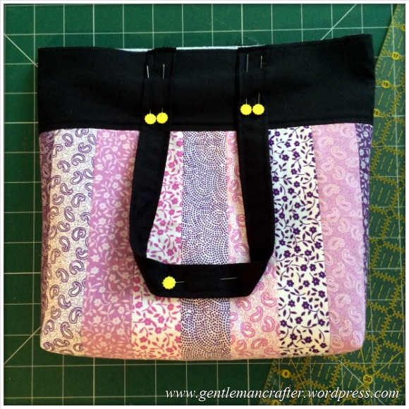 Fabric Friday - Fat Quarter Fun - Part 1 - Fabric Strip Handbag