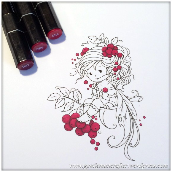 Monday Mash Up - Everybody Loves A Fairy - Spectrum Noir Colouring Guide - 1