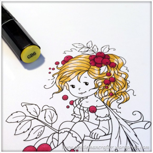 Monday Mash Up - Everybody Loves A Fairy - Spectrum Noir Colouring Guide - 3