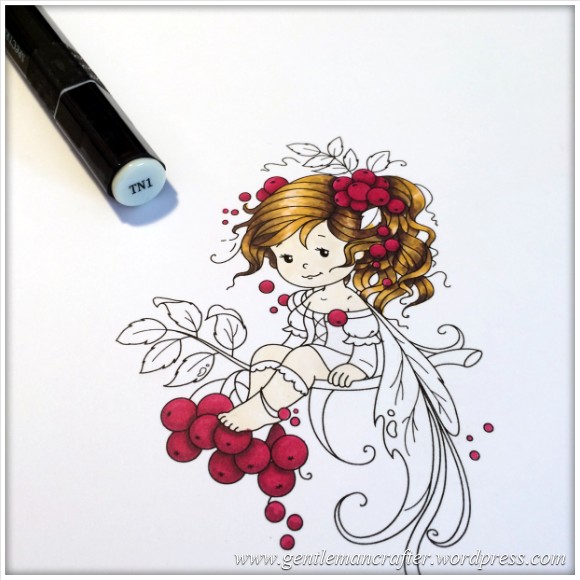 Monday Mash Up - Everybody Loves A Fairy - Spectrum Noir Colouring Guide - 8
