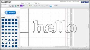 Scan It Saturday - Brother Scan N Cut - Half Cut Technique - 21