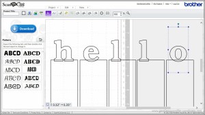 Scan It Saturday - Brother Scan N Cut - Half Cut Technique - 23