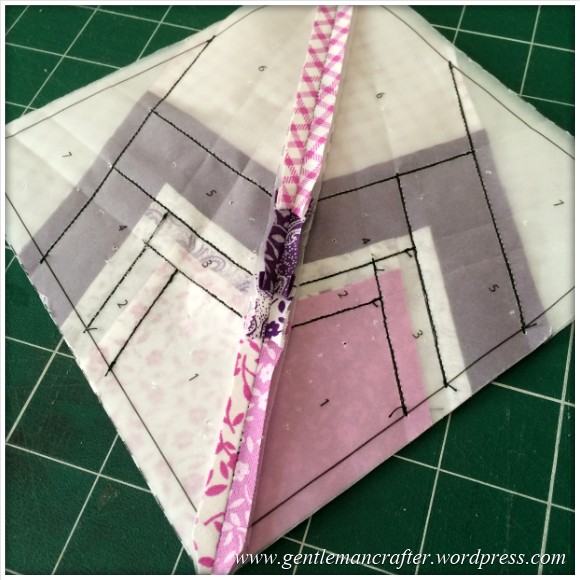 Fabric Friday - Foundation Paper Piecing Playtime - 20 Finished Quarter