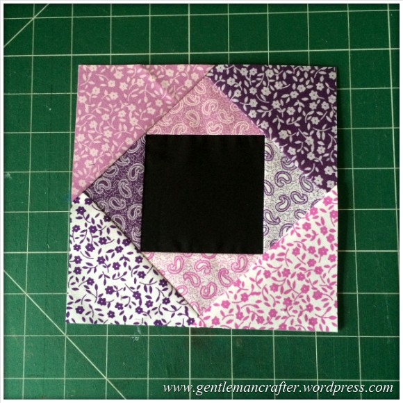 Fabric Friday - Foundation Paper Piecing Playtime - 8 Finished Block 1