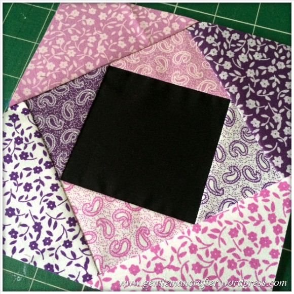 Fabric Friday - Foundation Paper Piecing Playtime - 9 Finished Block 2