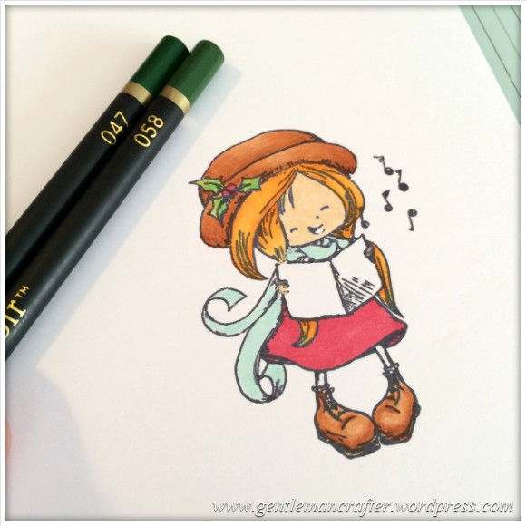 Stamp It Sunday - A Christmas Card Creation - 7