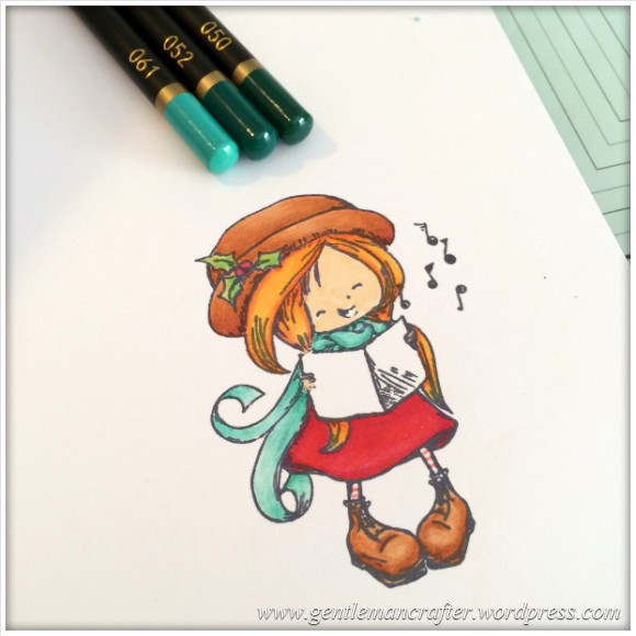 Stamp It Sunday - A Christmas Card Creation - 9