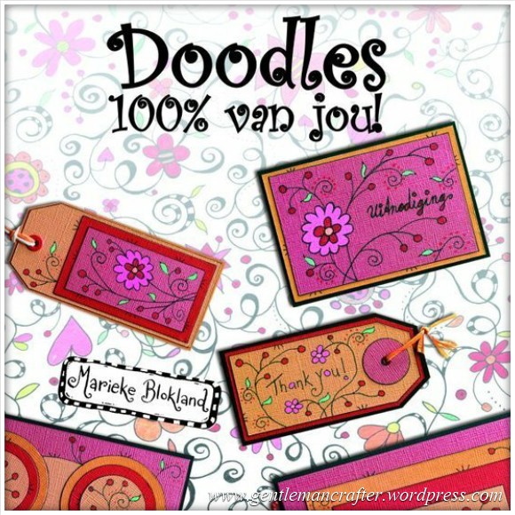 Worldwide Wednesday - Marieke Blokland - 4 - Doodles, Marieke's first book.