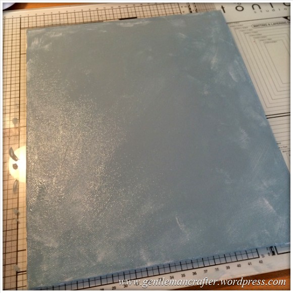 Monday Mash Up - A Metallic Bubble Effect Canvas - Painted Canvas