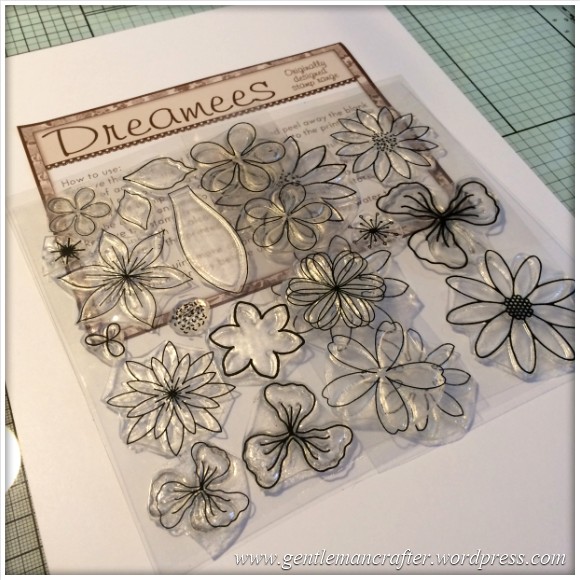 Dreamees Essential Flowers Stamp Set - Thinking Of You - Stamp It Sunday - 1