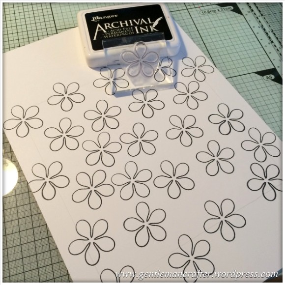 Dreamees Essential Flowers Stamp Set - Thinking Of You - Stamp It Sunday - 2