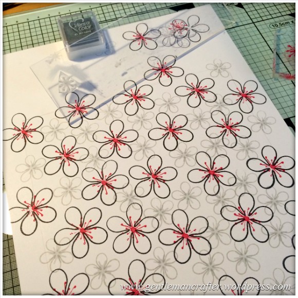 Dreamees Essential Flowers Stamp Set - Thinking Of You - Stamp It Sunday - 6