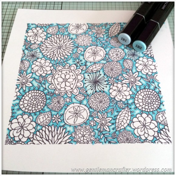 A Blossoming Birthday Card - 1