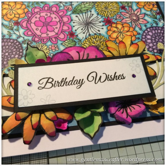 A Blossoming Birthday Card - 15