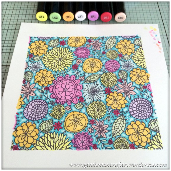 A Blossoming Birthday Card - 2