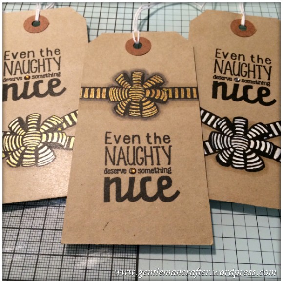 Kraft Card Christmas Gift Tags - 16