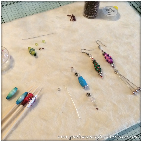 Paper Bead Tree Decorations - 12