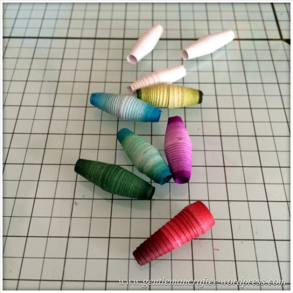 Paper Bead Tree Decorations - 6