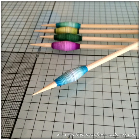 Paper Bead Tree Decorations - 7