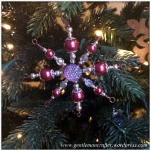 Beaded Snowflake - 6