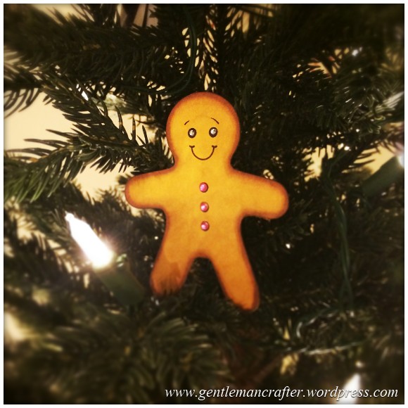 Ginger Bread Man Christmas Tree Decoration - Featured