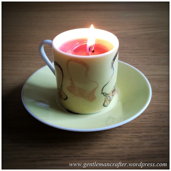 Hand Made Tea Cup Tealights - 3