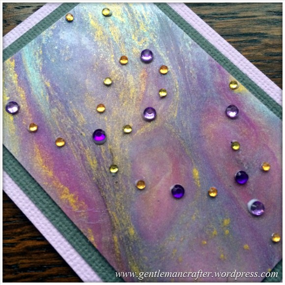Making Galaxies With Embossing Powders - 2