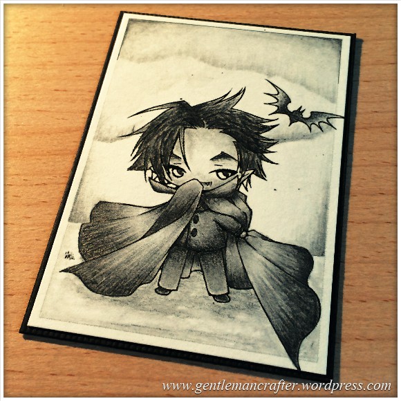 Artist Trading Card Daily 94 - Using Water Soluble Graphite Pencils - 1