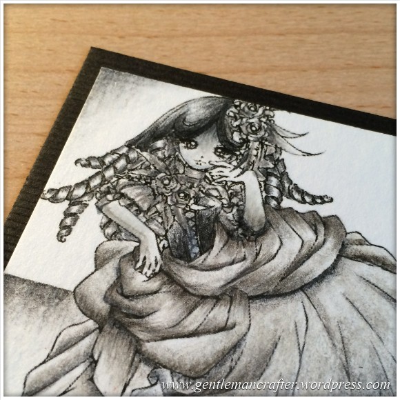 Artist Trading Card Daily 97 - Using Lyra Pencils 2